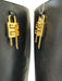 Givenchy Shoe Size 41 Black Leather GHW Knee High Wedge Boots Black / 41