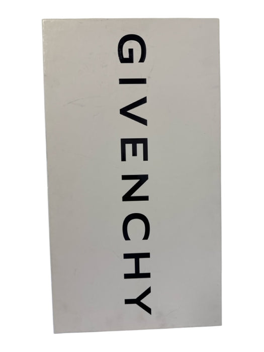 Givenchy Shoe Size 41 Black Leather GHW Knee High Wedge Boots Black / 41