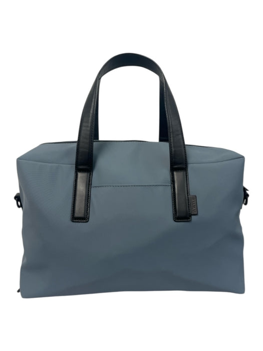 Away Slate Blue Nylon Zip Close Pockets Duffle shoulder strap Luggage Slate Blue