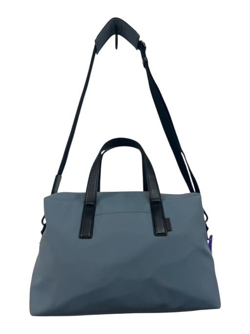 Away Slate Blue Nylon Zip Close Pockets Duffle shoulder strap Luggage Slate Blue