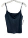 Scotch & Soda Size XS Navy Blue Polyester Spaghetti Strap Square Neck Satin Top Navy Blue / XS