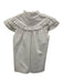 CK Bradley Size XS White Cotton Blend Ruffle Cap Sleeve Split Neck Gathered Top White / XS