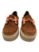 Softwaves Shoe Size 38.5 Brown & Pink Suede leather Horsebit Slip On Loafers Brown & Pink / 38.5