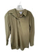 Athleta Size M Olive Green Polyester Long Sleeve Button Down Athletic Top Olive Green / M