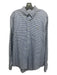 Ralph Lauren Size XL Blue & Navy Cotton Plaid Oxford Men's Long Sleeve Shirt XL