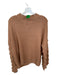 &merci Size M Tan Acrylic Knit Long Balloon Sleeve Sweater Tan / M