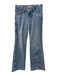 Levi Strauss & Co. Size 26 Light Wash Cotton Mid Rise Whiskering Zip Fly Jeans Light Wash / 26