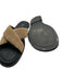 Rag & Bone Shoe Size 39 Taupe & Black Suede Cross Over Sandals Taupe & Black / 39