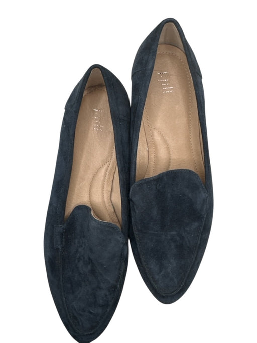 J. Jill Shoe Size 8.5 Navy Suede Loafers Navy / 8.5