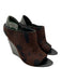 Alexander Wang Shoe Size 38 Black & Brown Leather Calf Hair Cut Out Wedges Black & Brown / 38