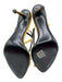 Tom Ford Shoe Size 37 Gold Leather Gold hardware Locket Heel Sandals Gold / 37