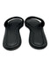 J. Crew Shoe Size 9 Black Leather Slide Sandals Black / 9
