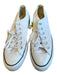 Converse Shoe Size 9 White Canvas Platform Athletic Sneakers White / 9