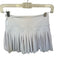 Gold Hinge Size XS White Polyester Pleated Elastic Waist Athletic Skirt White / XS