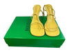 Bottega Veneta Shoe Size 36.5 Yellow Leather open toe Wrap around Shoes Yellow / 36.5