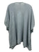Nordstrom Size One Size Steel Blue Recycled Cashmere Rib Knit Open Front Sweater Steel Blue / One Size