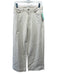 Ann Mashburn Size 28 Cream Cotton Denim High Rise Zip & Button 5 Pocket Jeans Cream / 28