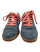Coolway Shoe Size 10 Yellow, Gray & Peach Nubuck Leather Contrast Laces Sneakers Yellow, Gray & Peach / 10