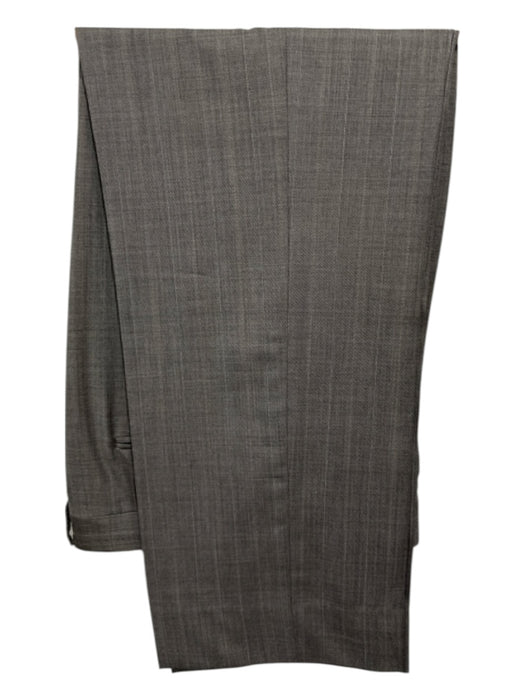 Polo Brown & Tan Virgin Wool 3 button Men's Suit Brown & Tan / 41R