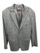 Ermenegildo Zegna Tan & Orange Plaid 2 Button Men's Blazer Tan & Orange / Est L