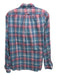 Todd Snyder Size M Blue & Red Cotton Plaid Button Down Men's Long Sleeve Shirt Blue & Red / M