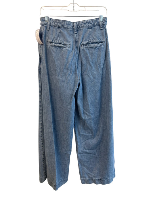 Rag & Bone Size 26 Light Wash Cotton Blend Zip Fly Front Pleat Side Pocket Jeans Light Wash / 26