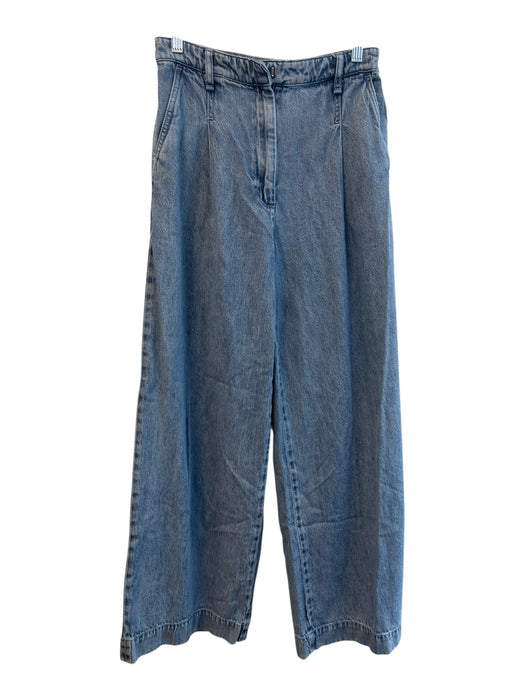 Rag & Bone Size 26 Light Wash Cotton Blend Zip Fly Front Pleat Side Pocket Jeans Light Wash / 26