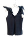 Maeve by ANTHROPOLGIE Size Medium Charcoal Cotton Blend Ribbed Sleeveless Top Charcoal / Medium