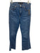 Veronica Beard Jeans Size 28 Medium Wash Cotton Denim Raw Hem High Rise Jeans Medium Wash / 28