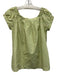 Ann Mashburn Size S Green, Yellow, Orange Cotton Short Sleeve Ditsy Floral Top Green, Yellow, Orange / S