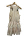 Loveshackfancy Size M Pink & Beige Cotton Sleeveless Embroidered Floral Dress Pink & Beige / M