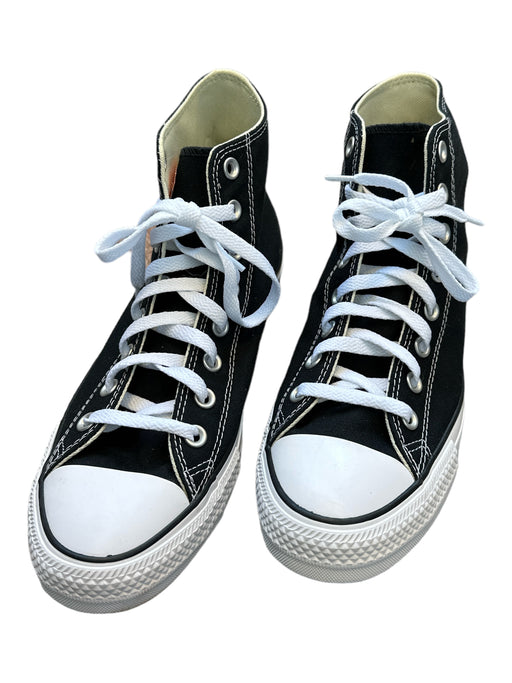 Converse Shoe Size 8.5 New In Box Black & White Canvas High Top Men's Sneakers 8.5