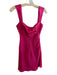 Princess Polly Size 2 Hot pink Polyester Lined Sleeveless Side Zip Dress Hot pink / 2