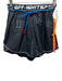 Nike / Off White Size S Black & Blue Nylon Elastic Waistband Athletic Shorts Black & Blue / S