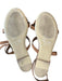 Jenni Kayne Shoe Size 38 Brown Leather Flat Strappy Ankle Buckle Sandal Shoes Brown / 38