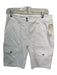 Anatomie Size S White Cotton Blend Mid Rise Bermuda Side Pockets Shorts White / S