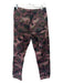 Valentino Spa Size 44 Green & Pink Cotton Camo Logo Elastic Waist Straight Pants Green & Pink / 44