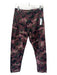 Valentino Spa Size 44 Green & Pink Cotton Camo Logo Elastic Waist Straight Pants Green & Pink / 44