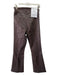 Frame Size 2 Brown Lyocell blend Coated High Rise Elastic Waist Flare Pants Brown / 2