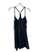 Outdoor Voices Size L Black Nylon Blend Spaghetti Strap Shelf Bra Dress Black / L