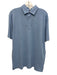 Sharp Lad NWT Size M Light blue Cotton Blend Solid Polo Men's Short Sleeve Shirt Light blue / M