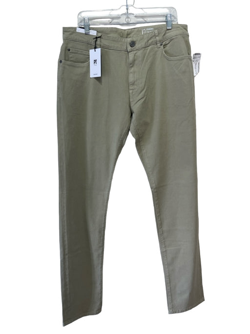 PT Torino NWT Size 38 Seafoam Cotton Blend Solid Khakis Men's Pants 38