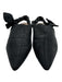 Sam Edelman Shoe Size 7.5 Black textile upper Braided Detail Flat Slingbacks Black / 7.5