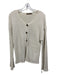 Zara Size S Cream cotton & polyamide Button Up Cardigan Sweater Cream / S