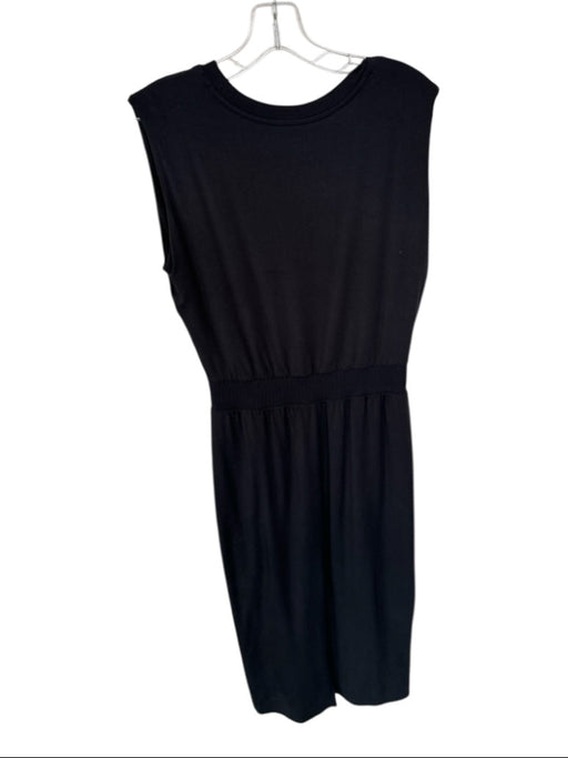 Athleta Size XS Black Sleeveless Drawstring Waist Maxi Athletic Dress Black / XS