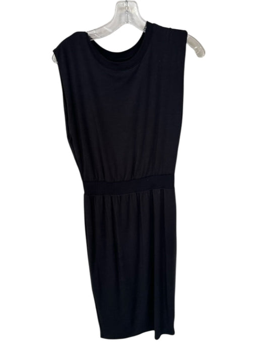 Athleta Size XS Black Sleeveless Drawstring Waist Maxi Athletic Dress Black / XS