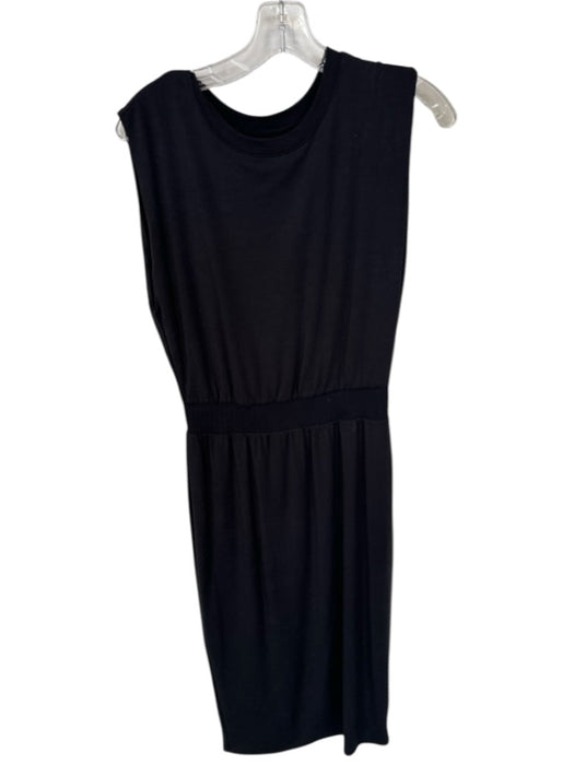 Athleta Size XS Black Sleeveless Drawstring Waist Maxi Athletic Dress Black / XS