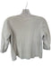 Eileen Fisher Size Est S Bone Cotton & Silk Long Sleeve Boat Neck Sweater Bone / Est S