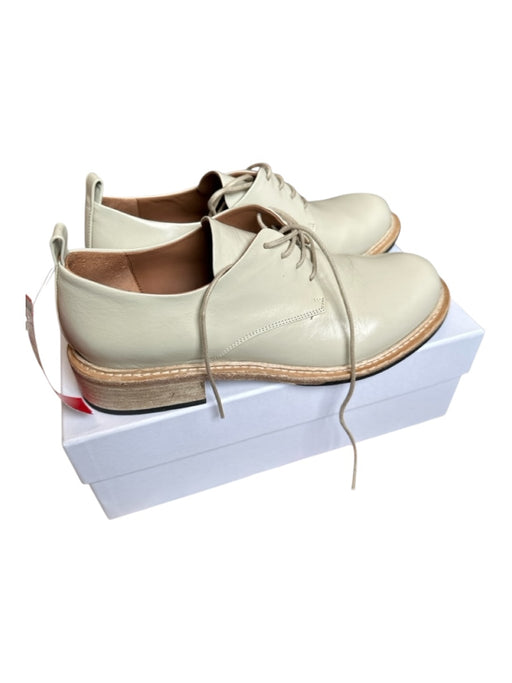 No.6 Store Shoe Size 39 Light Gray Leather Lace Up Oxford Light Gray / 39