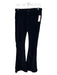 Hudson Size 27 Black Cotton High Rise Corduroy Flare Pants Black / 27